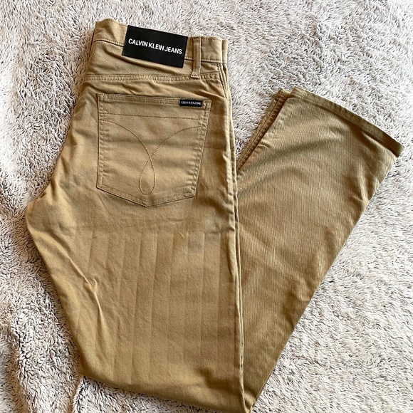 Calvin Klein Jeans Khaki Pants - Picture 1 of 2